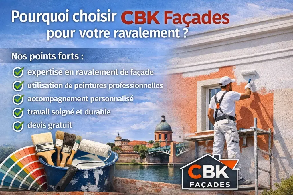 Pourquoi choisir CBK Façades en tant que peintre façade ?